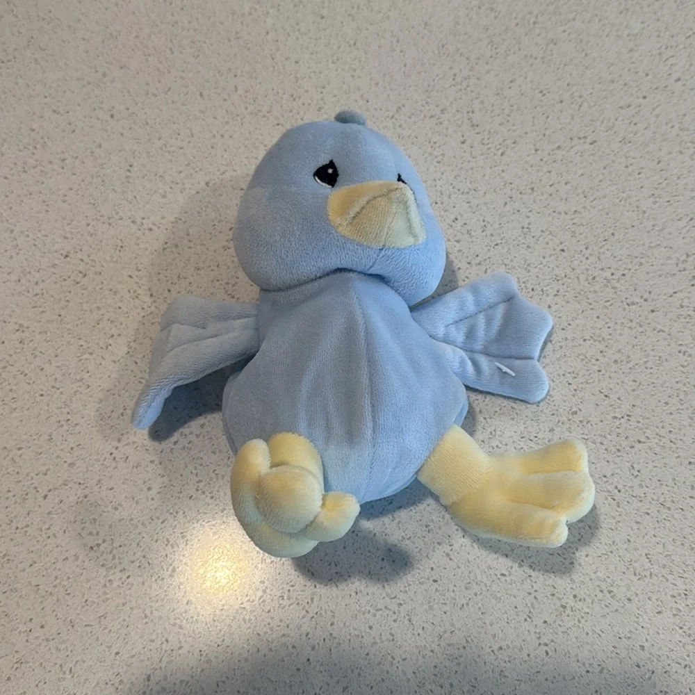 Precious Moments Tender Tails Baby Spring Blue Bird Plush Beanie